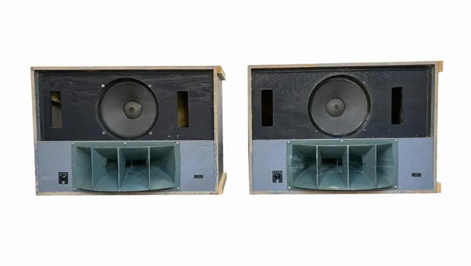 Jimi Hendrix’s Electric Lady Control Room Speakers. - Credit: Guernsey's