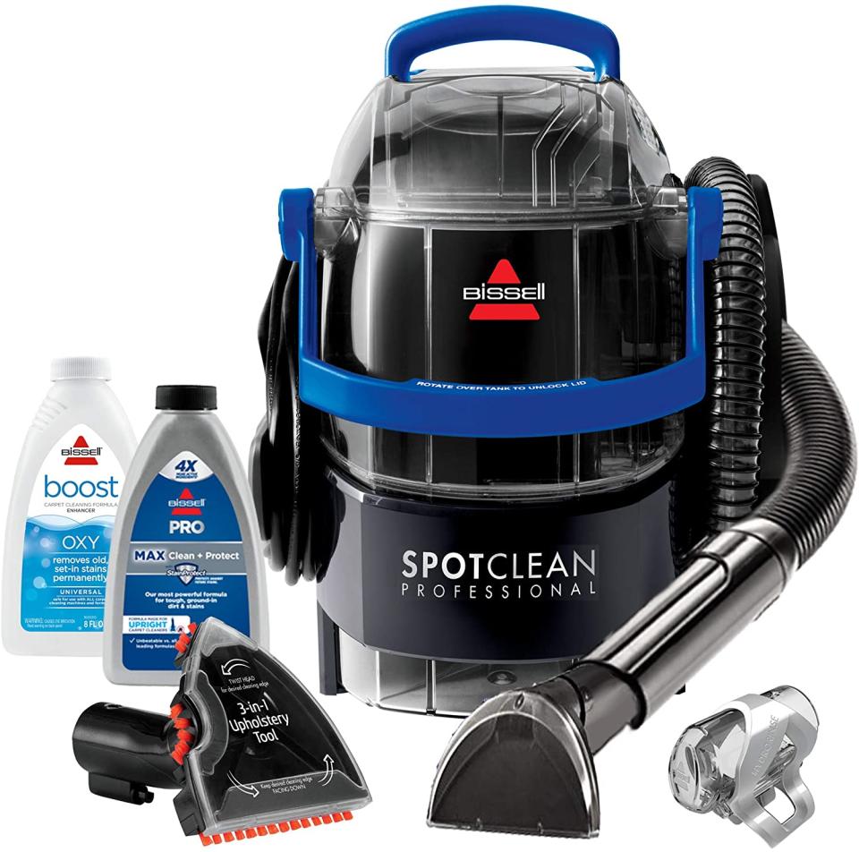 Bissell 2891B SpotClean Professional Portable Carpet And Upholstery Deep Cleaner. Image via Amazon.