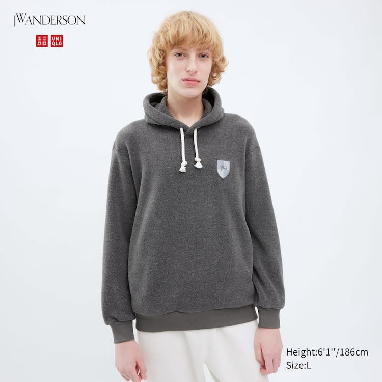 Fleece Pullover Long Sleeve Hoodie. (Photo: Uniqlo SG)