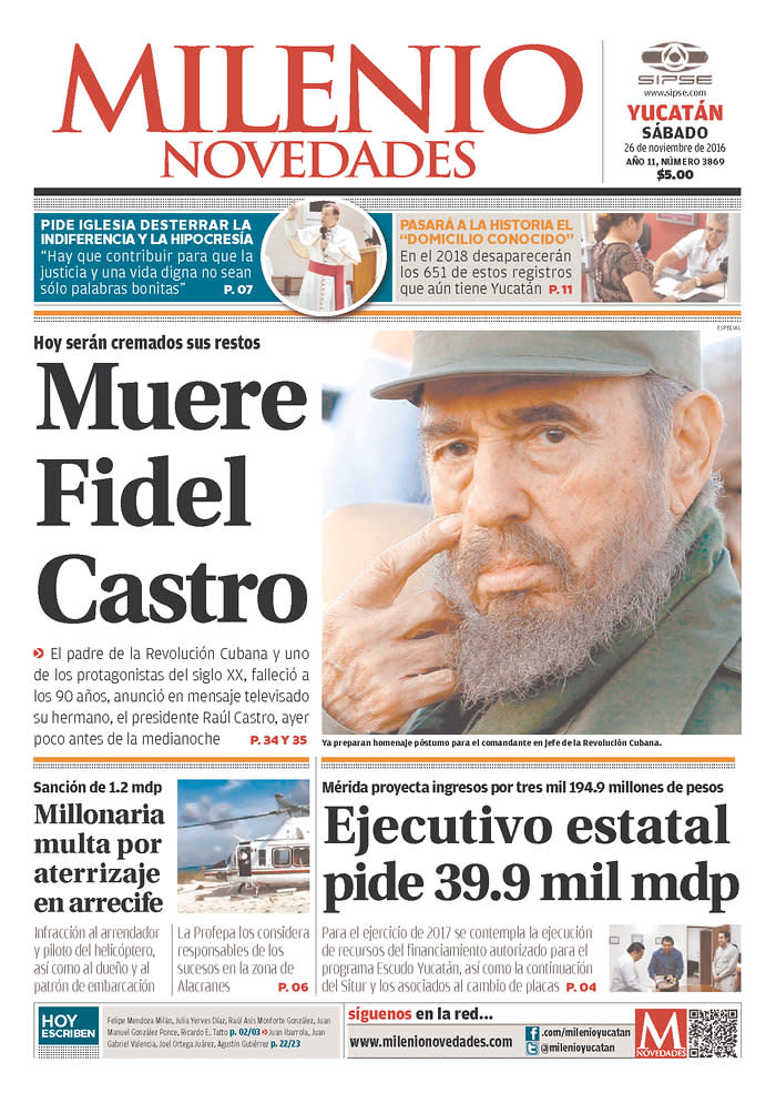 Fidel Castro Dies