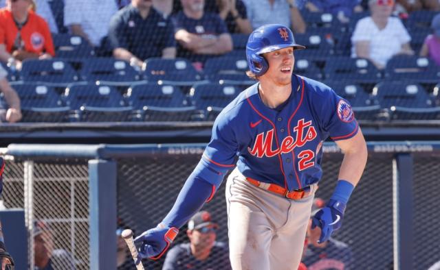 Brett Baty starts his spring for the Mets with a big home run