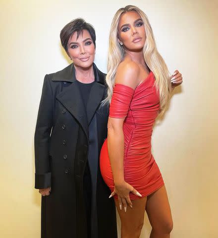 <p>Kris Jenner/Instagram</p> (L-R) Kris Jenner and Khloé Kardashian.