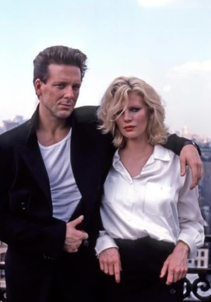 Kim Basinger and Mickey Rourke in 9½ Weeks (1986)