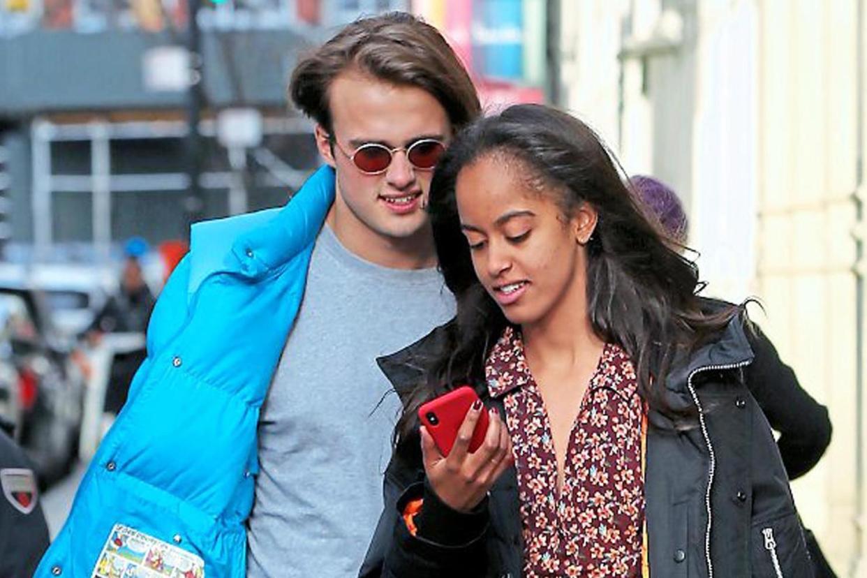 Rory Farquharson and Malia Obama pictured in New York: Splash