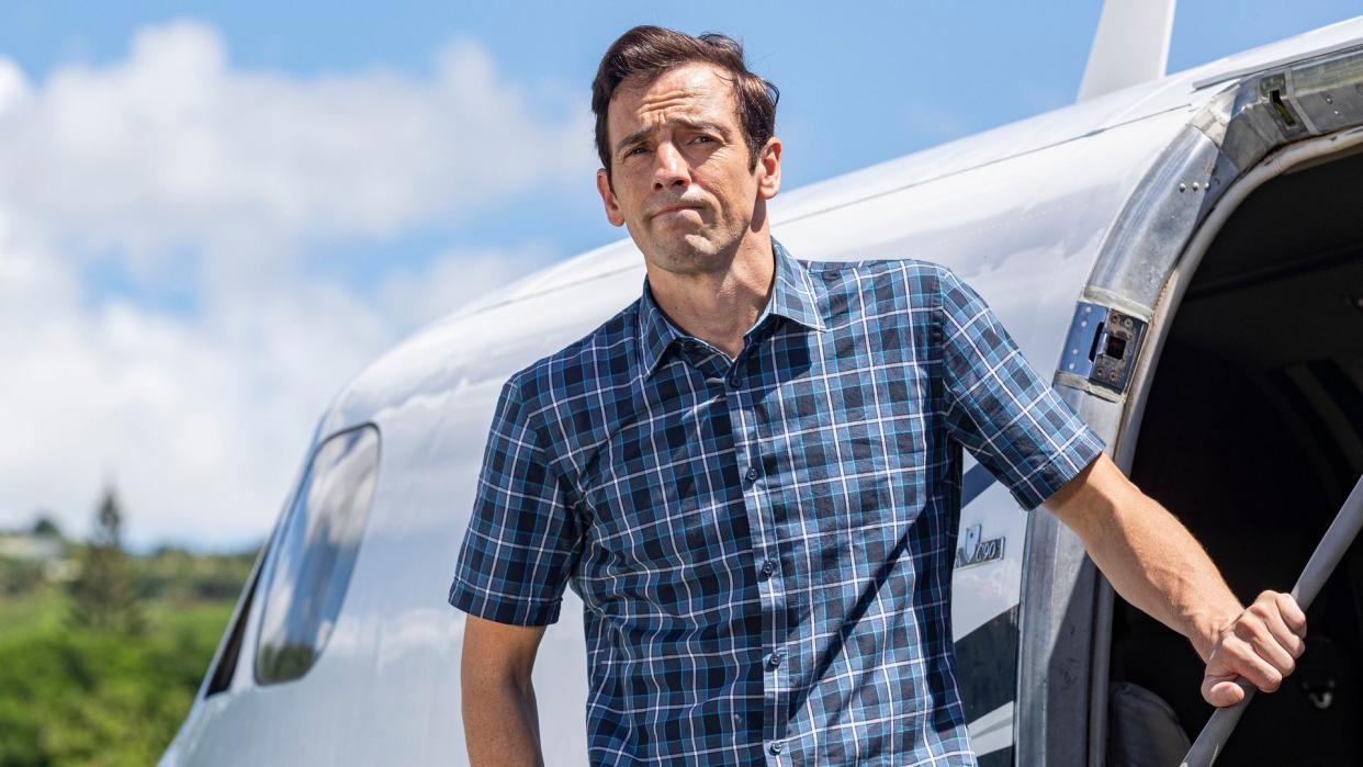 Ralf Little as DI Neville Parker on Death in Paradise 