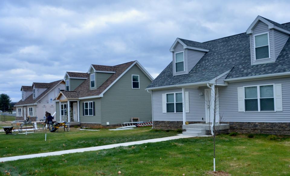 Habitat for Humanity of Washington County dedicated two new homes in November 2023 for single family home ownership at McCleary Hill in Hagerstown's West End.