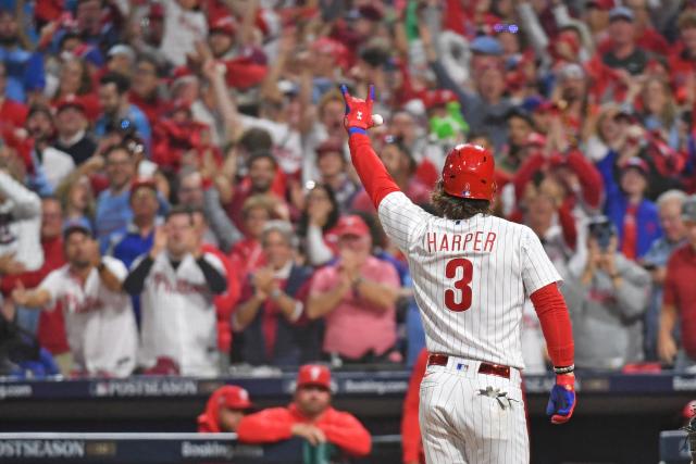 Bryce Harper homer heralds Phillies World Series return