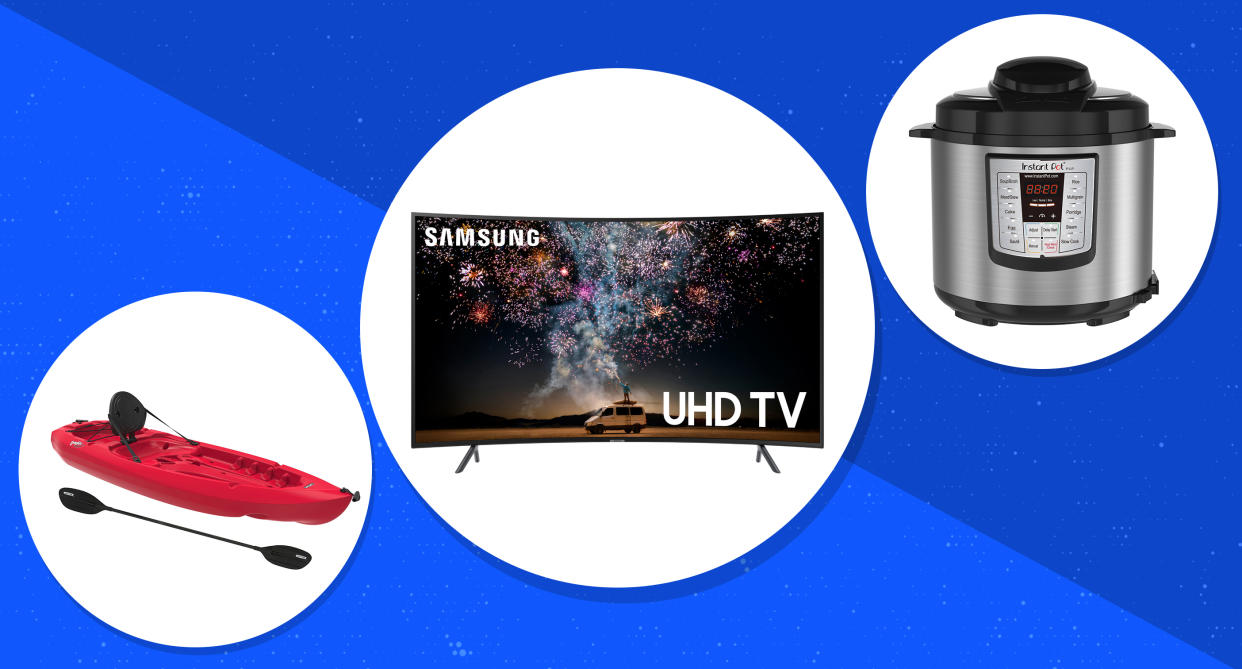 Walmart kicked off the festivities early with stellar deals on everything from 4K TVs to furniture, appliances and more. (Photo: Walmart)