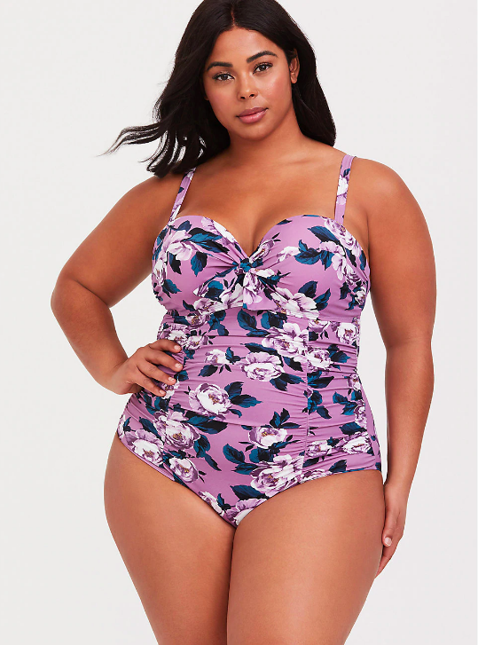 Winner after winner! Trying on @Torrid Plus Size Swimsuits!✨ #FeelTheF