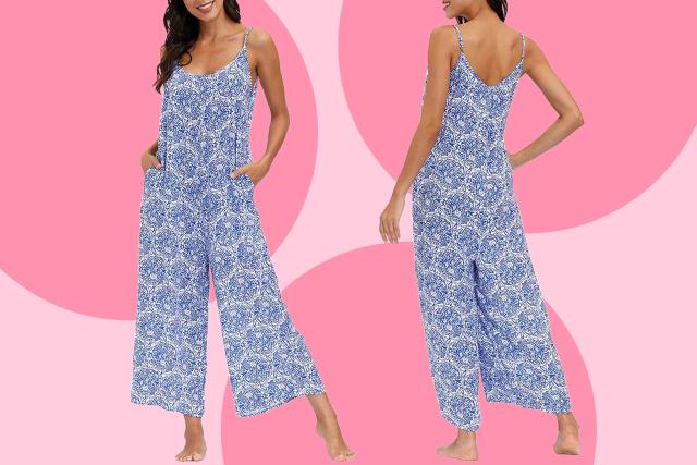 PRETTYGARDEN Jumpsuit for Women Casual Wrap V Neck Cold Shoulder