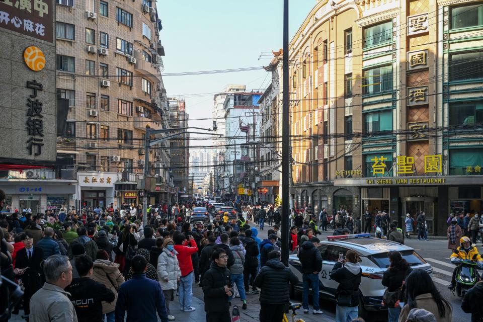 Huanghe Road, a historic avenue featured in the popular "Blossoms Shanghai" TV show directed by Hong Kong director Wong Kar-wai.