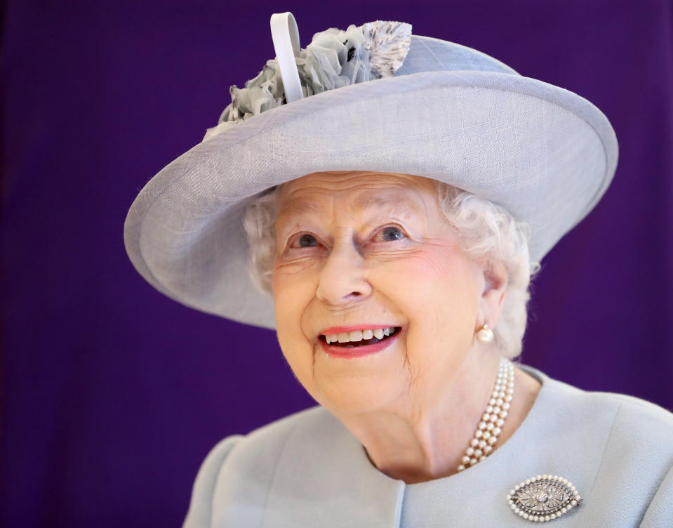 <p>The Queen visits the Royal College of Physicians in London on February 20, 2018 (Getty) </p>