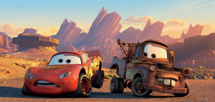 Theory… you’ll never look at Cars in the same way again – Credit: Pixar