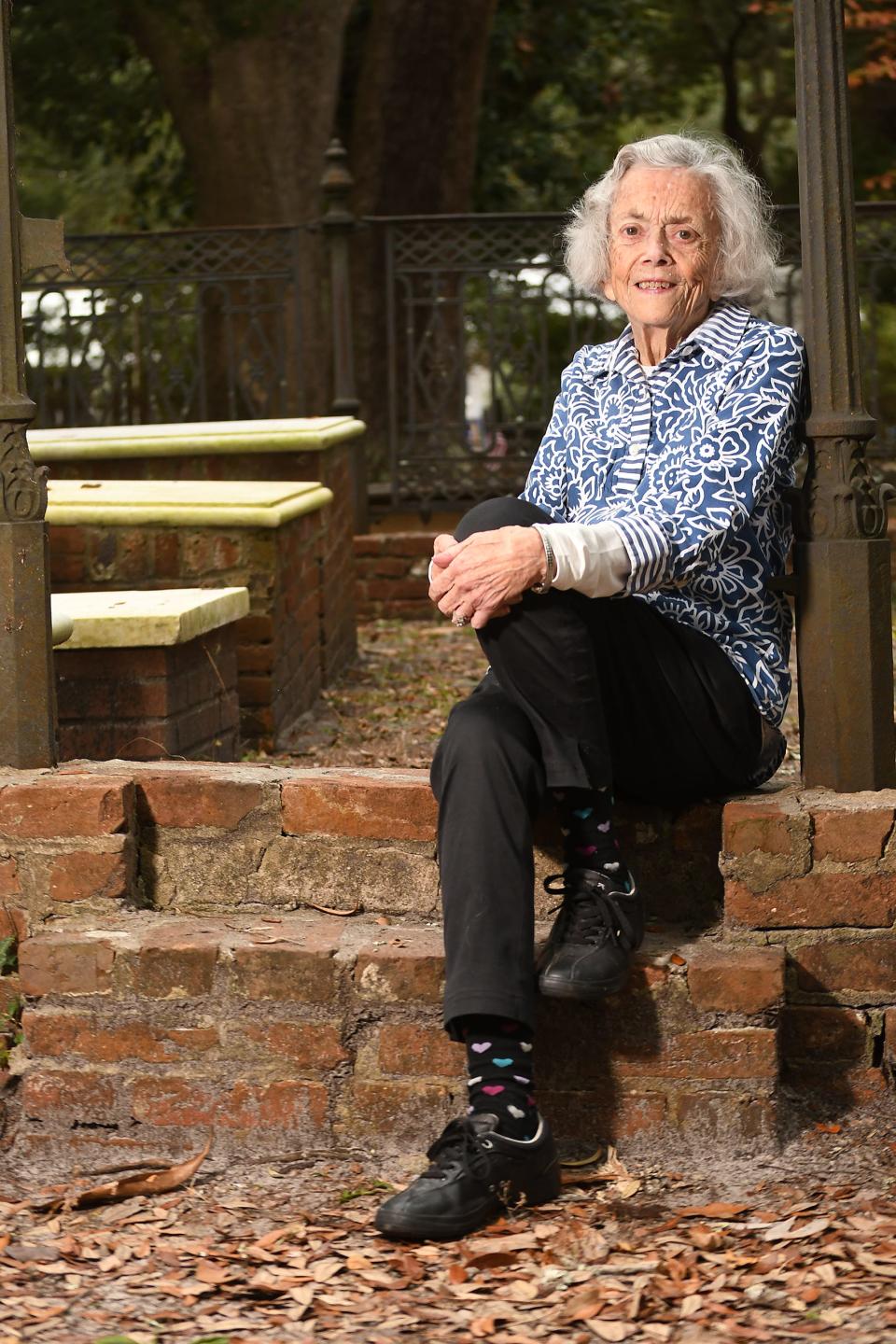 In addition to her work for equal rights, Musette Steck also helps in preserving The Old Smithville Burying Ground in Southport.