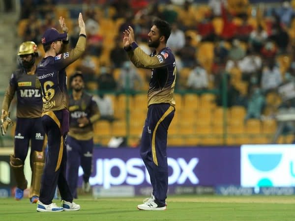 Varun Chakravarthy in action (Photo/ IPL Twitter)