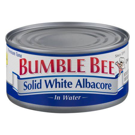 7) Solid White Albacore Tuna in Water