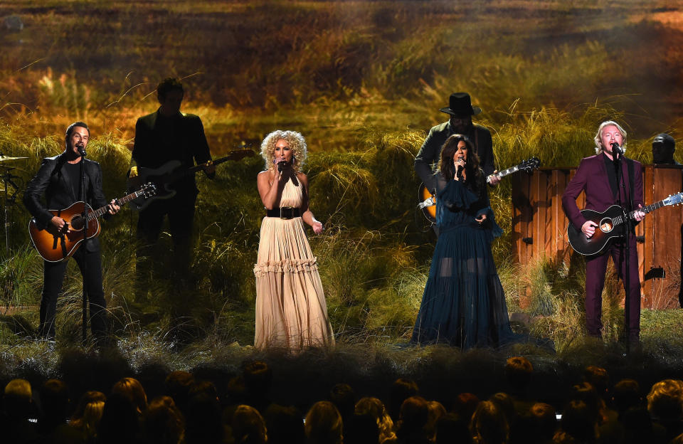 Little Big Town perform at the CMA Awards in November 2016. (Photo: Rick Diamond via Getty Images)
