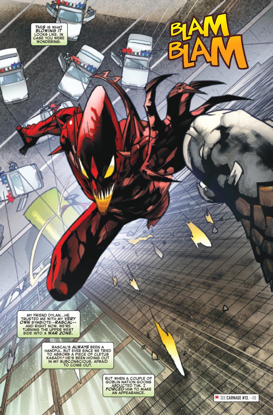 Pages from Red Goblin #7.