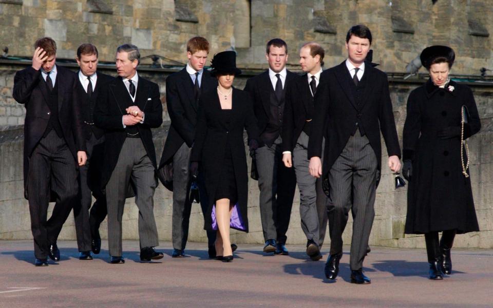 The Royal Family Attending The Funeral Of Princess Margaret -  Tim Graham Photo Library/ Tim Graham