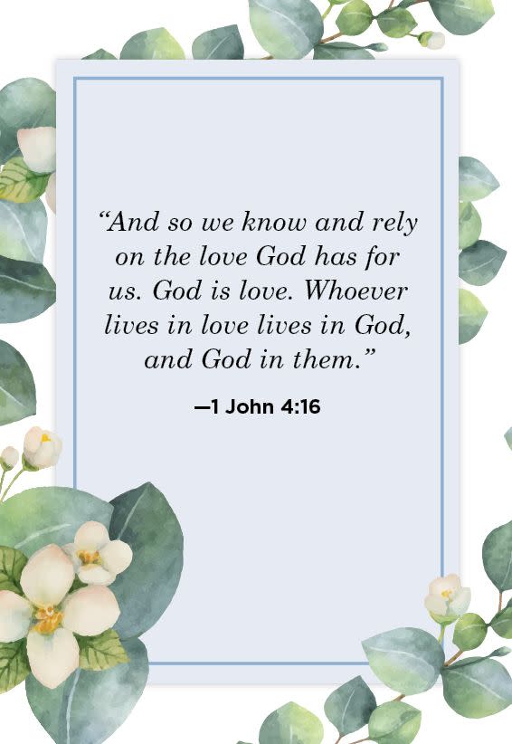 14) 1 John 4:16