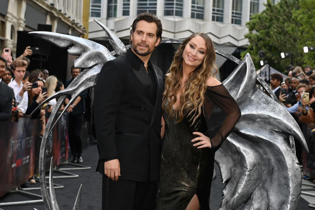 Henry Cavill & Girlfriend Natalie Viscuso Make A Striking Couple at 'The  Witcher' Season 3 Premiere in London in 2023