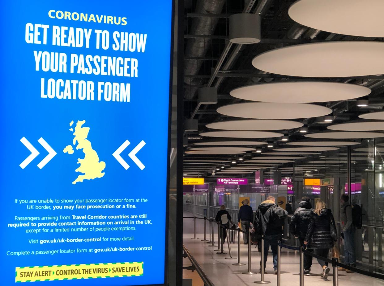 Danger zone? Passengers arriving at Heathrow Airport Terminal 5 (Simon Calder)