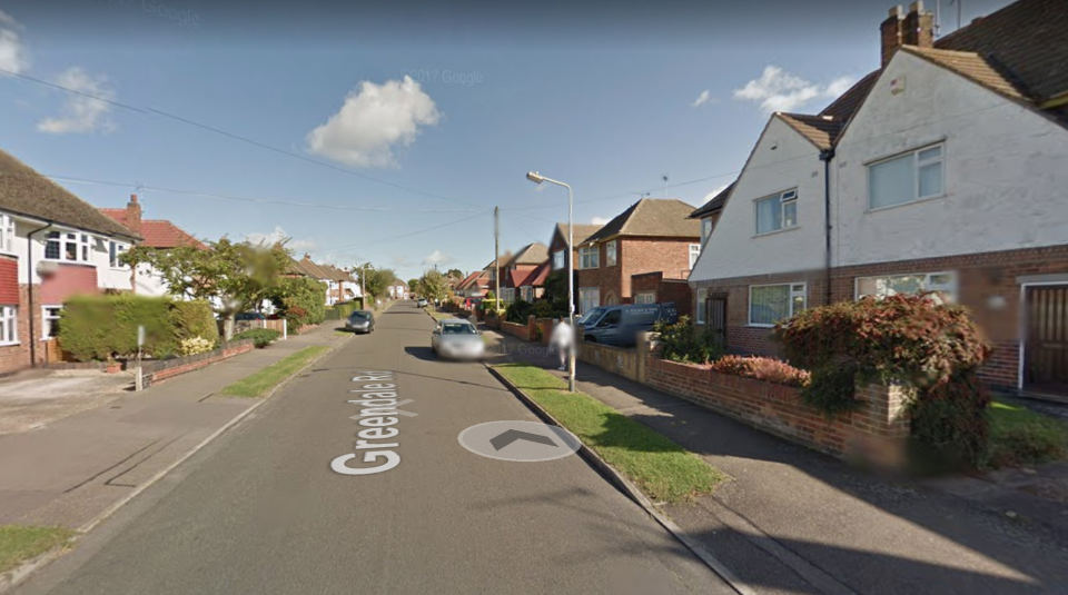 Greendale Road, Glen Parva, Leicester, where the man's body was found on Tuesday afternoon (Picture: Google Maps)