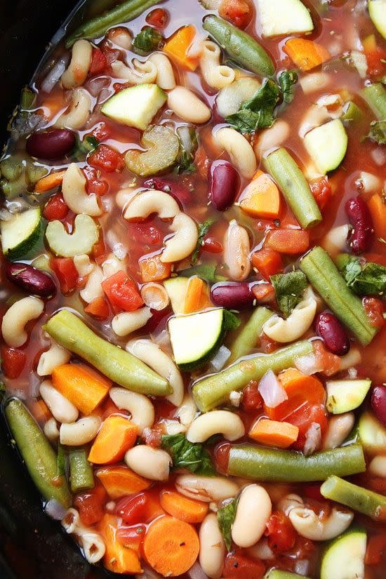 Slow Cooker Minestrone