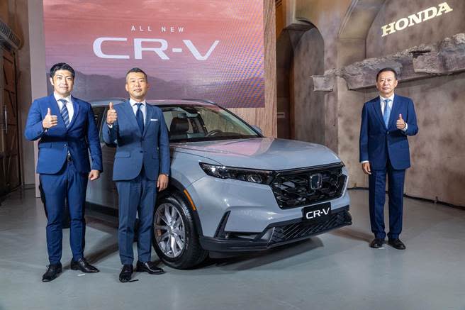 台灣本田今日宣布全新世代all-new CR-V各車型預接單售價。（本田提供）