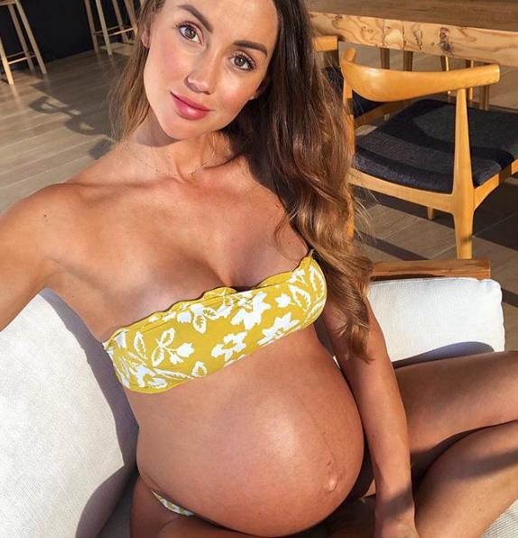 Celebs bare there gorgeous baby bumps