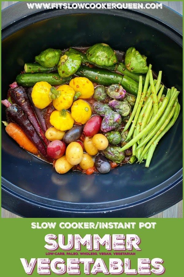 Slow Cooker Summer Vegetables