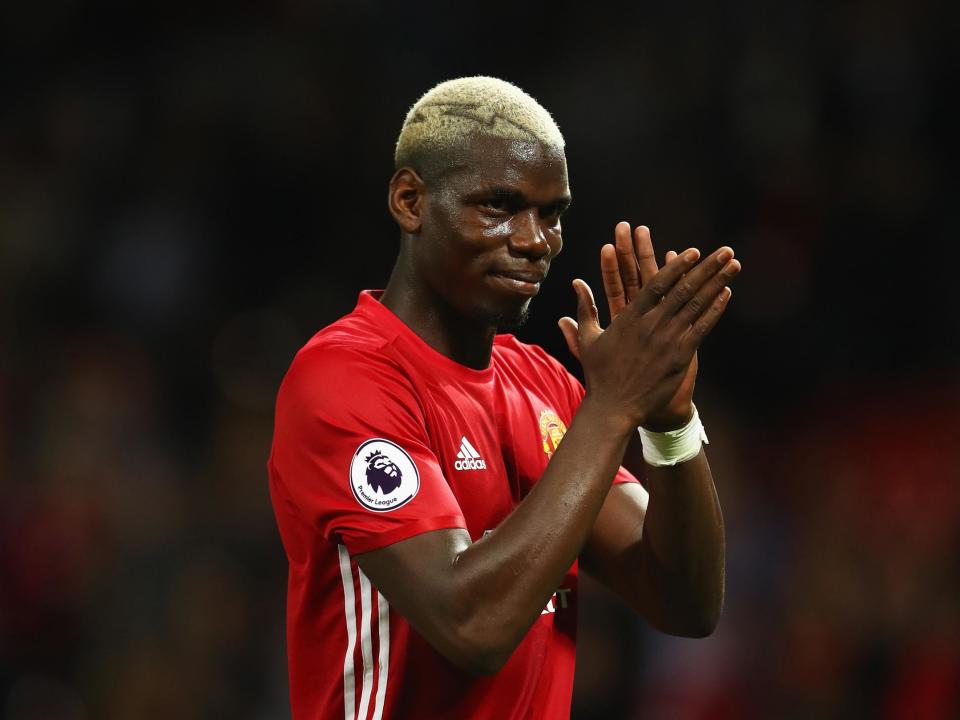 Pogba re-signed for United a world record transfer deal from Juventus last summer, four years after leaving the club: Getty Images