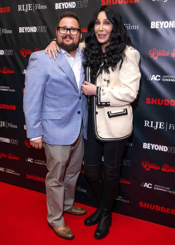 <p>Amanda Edwards/WireImage</p> Chaz Bono and Cher.