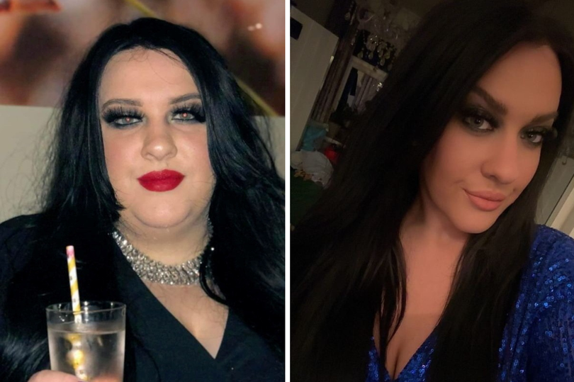 Issy Montgomery before and after her incredible weight loss -Credit:Issy Montgomery/SWNS