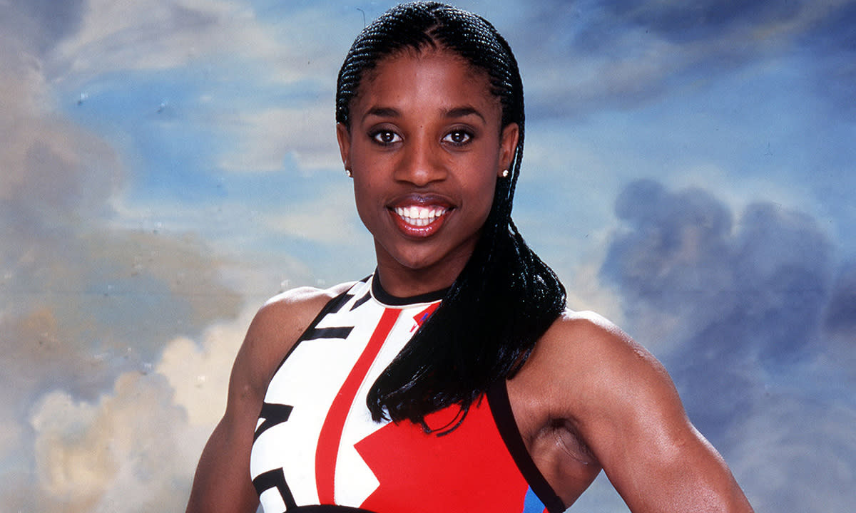 Gladiators original Jennifer Stoute played Rebel. (ITV/Shutterstock)