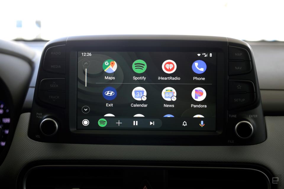 Android Auto gets a new design