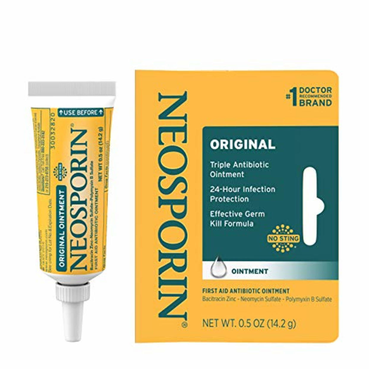 Neosporin Original Antibiotic Ointment, 24-Hour Infection Prevention for Minor Wound, 5 oz (AMAZON)