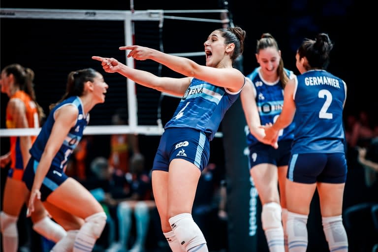 Las Panteras afrontan ante Italia su tercer compromiso de la segunda ronda del Mundial de vóleibol 2022