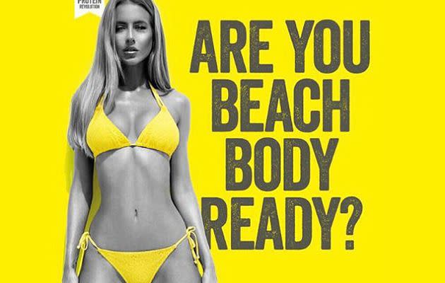 The original Protein World advert. Photo: Protein World.