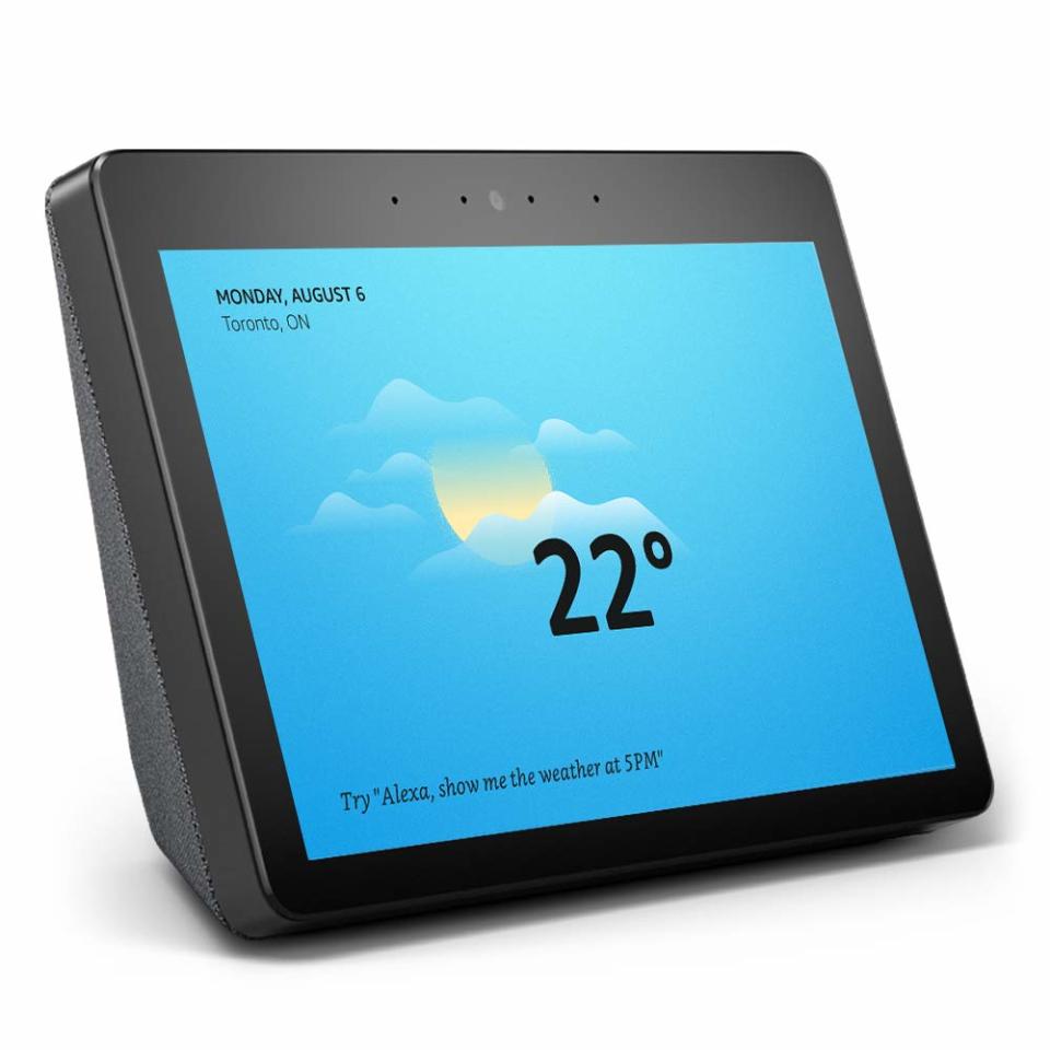  Echo Show (2nd Gen) - Premium sound and a vibrant 10.1" HD screen - Charcoal