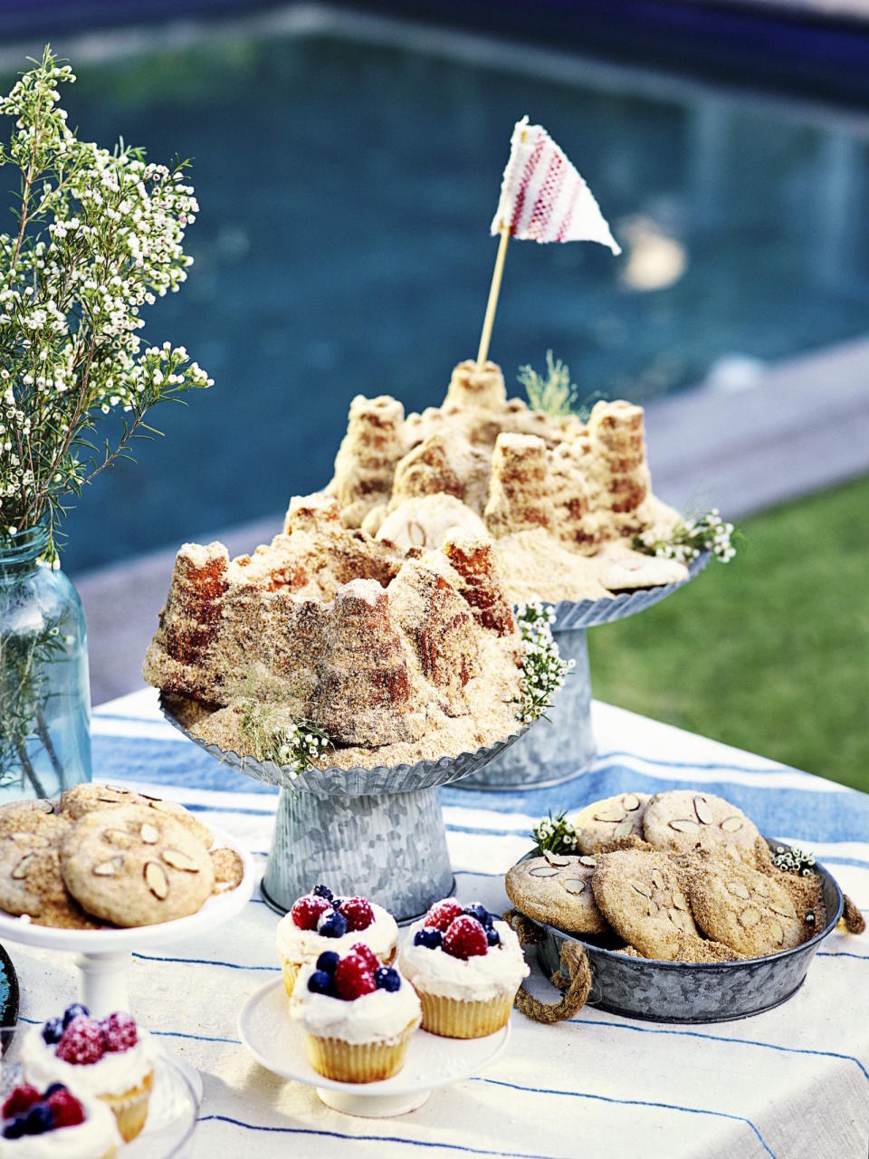 Sand Castle Cake