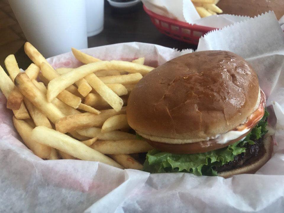 <p>Voted the best burger spot in <a href="https://www.sun-sentinel.com/news/sound-off-south-florida/fl-ne-sosf-favorite-burger-follow-20190530-xrgcfq2dzvgdrj7c2wdlw4lyny-story.html?referrer=yahoo&category=beauty_food&include_utm=1&utm_medium=referral&utm_source=yahoo&utm_campaign=feed" rel="nofollow noopener" target="_blank" data-ylk="slk:South Florida by locals" class="link ">South Florida by locals</a>, Jack’s Old Fashioned Hamburger House in Fort Lauderdale, Florida, is an old-school burger shop that has been serving Floridians for nearly 50 years. Burgers are ground fresh and hand-pressed before being cooked on the grill and slapped between a bun. Try the Big Jack cheeseburger, a half pound of meat with a slice of cheese. Condiments like lettuce, tomato, grilled onions and bacon can be added for a little extra. </p>