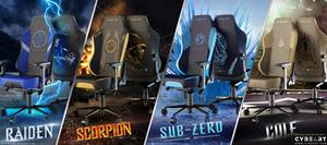 World's First Ever Mortal Kombat Gaming Chairs from Cybeart