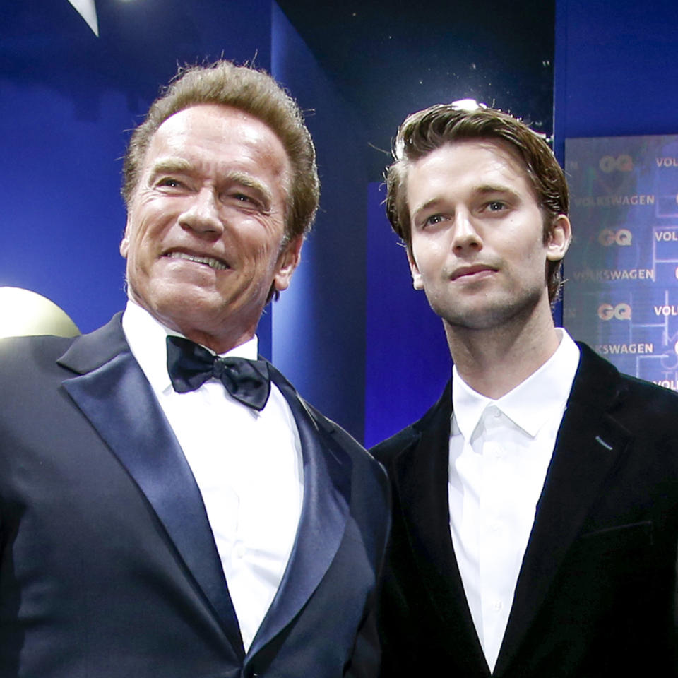 Arnold Schwarzenegger, Patrick Schwarzenegger (Isa Foltin / Getty Images)