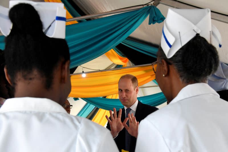 Britain's Prince William and Catherine, Duchess of Cambridge, visit Bahamas