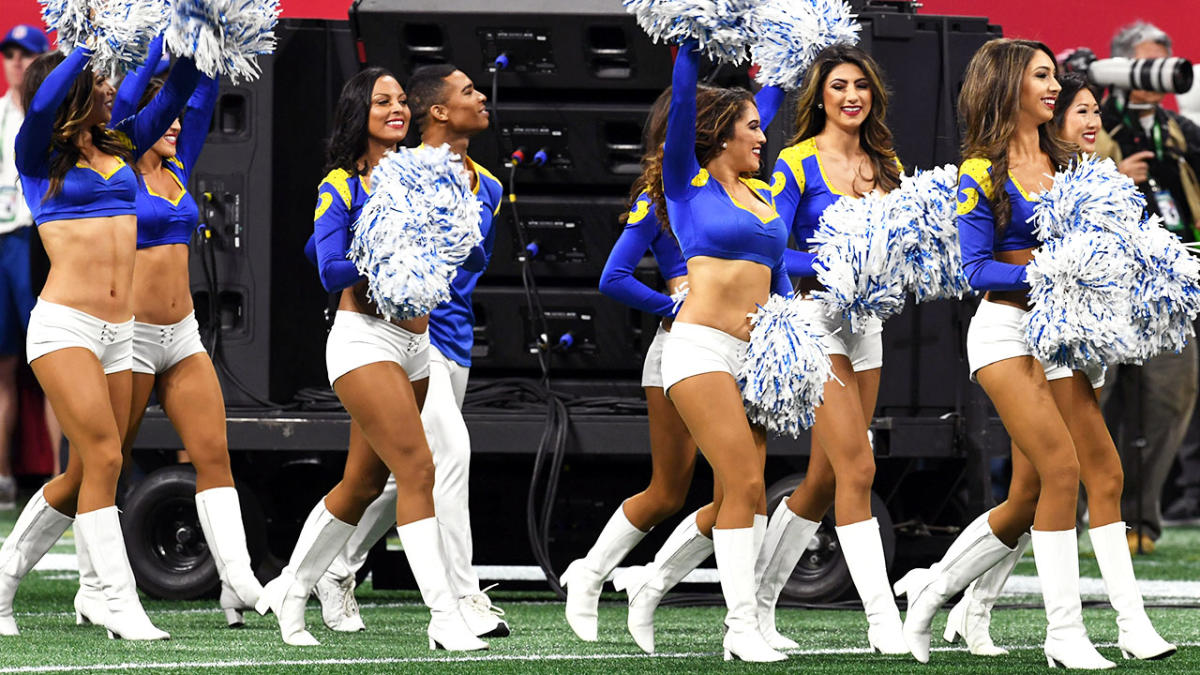 Rams' male cheerleaders make Super Bowl history as first ever to perform  during championship game