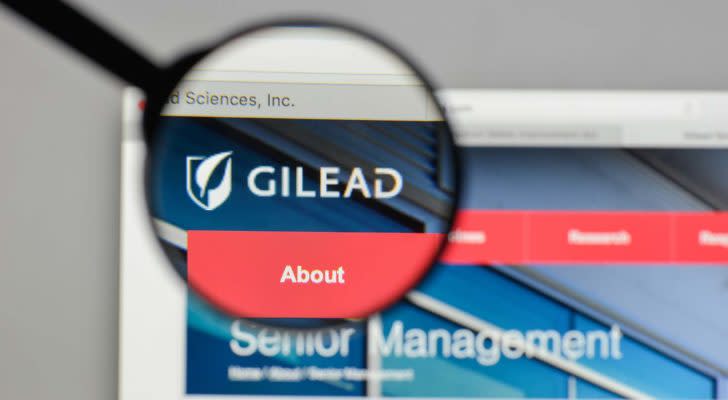 gilead (gild stock) website to represent pharmaceutical stocks