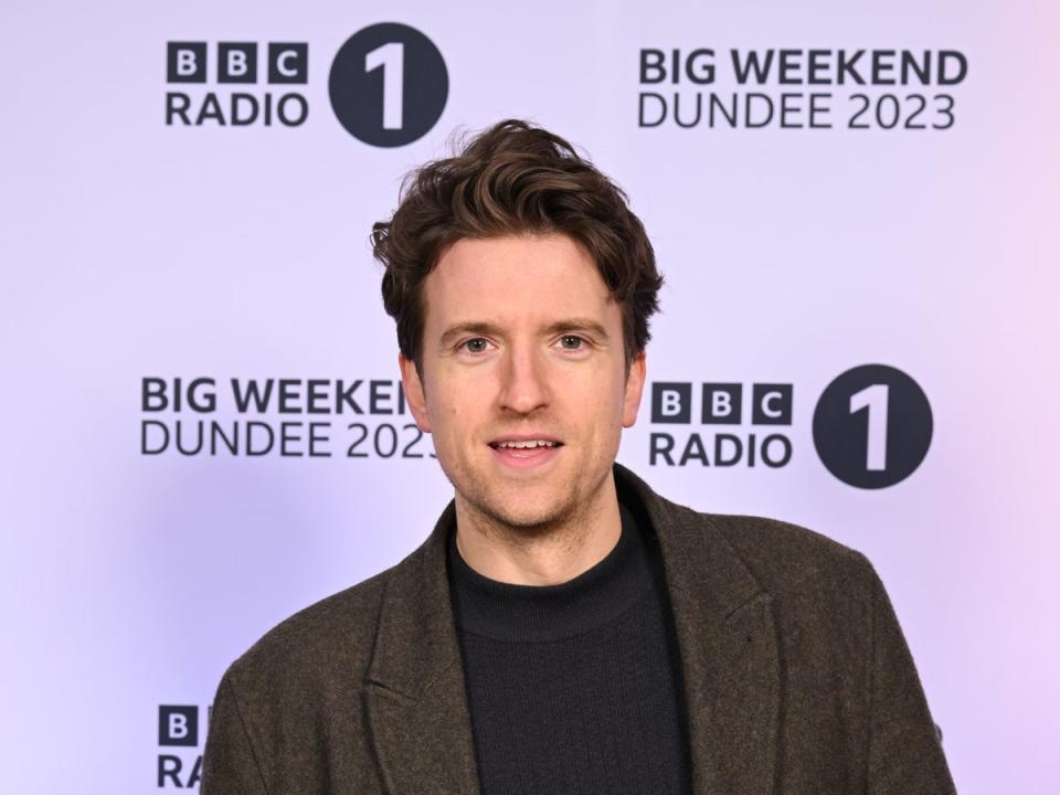 Greg James attends Radio 1’s Big Weekend Launch Party at The Londoner Hotel on March 15, 2023 in London, England. (Jeff Spicer/Getty Images)