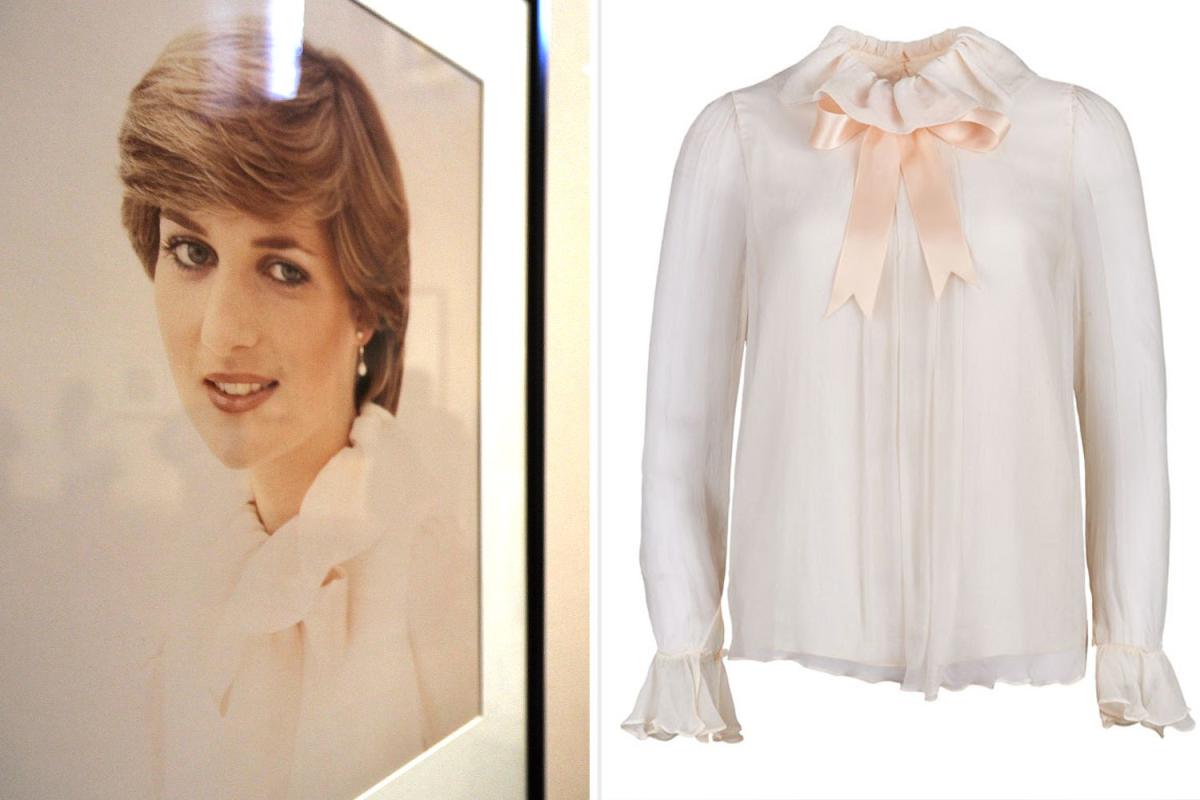 Princess Diana's Blouse Worn in Engagement Portrait Expected to Sell for  Around $100,000 at Auction