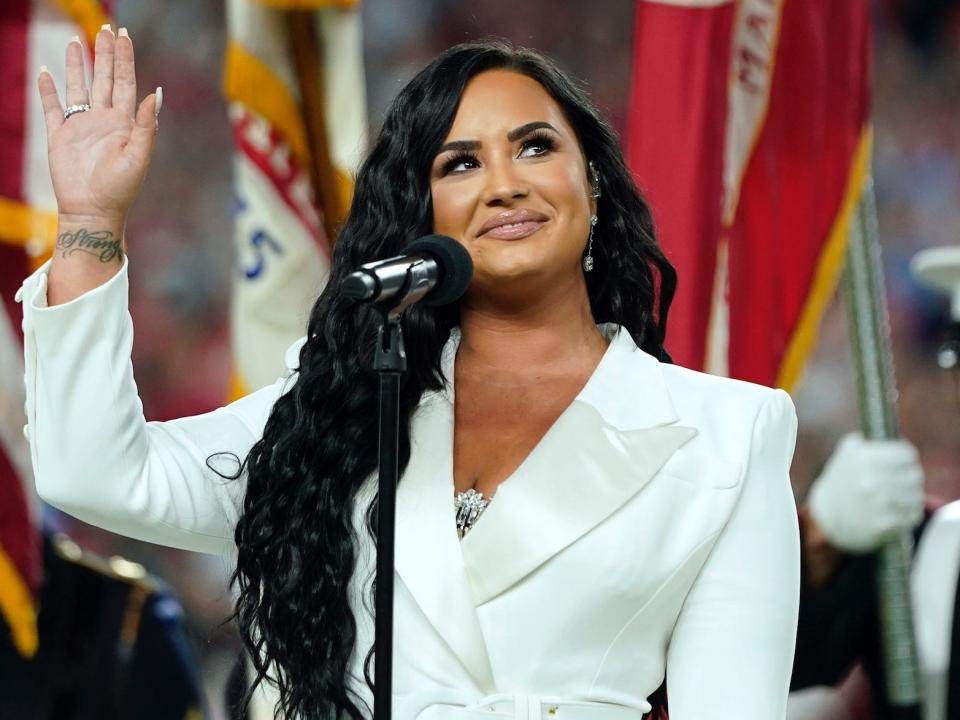 demi lovato super bowl february 2020